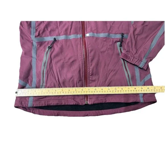 Women's Outdoor Research Coat Jacket Purple Large Hooded Zip Pockets Tactical - Picture 7 of 11